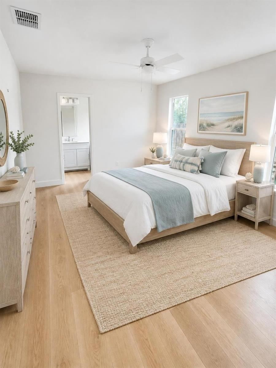 Photo 18 of 20: Virtually staged Primary Suite