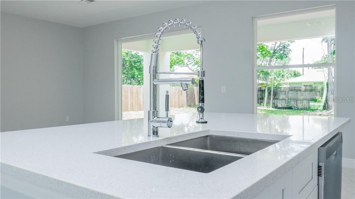 Photo 5 of 13: Kitchen sink and island