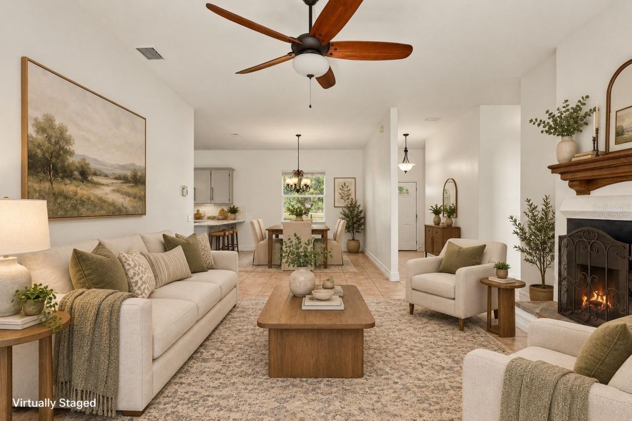 Photo 6 of 20: Virtually Staged Main Living Room