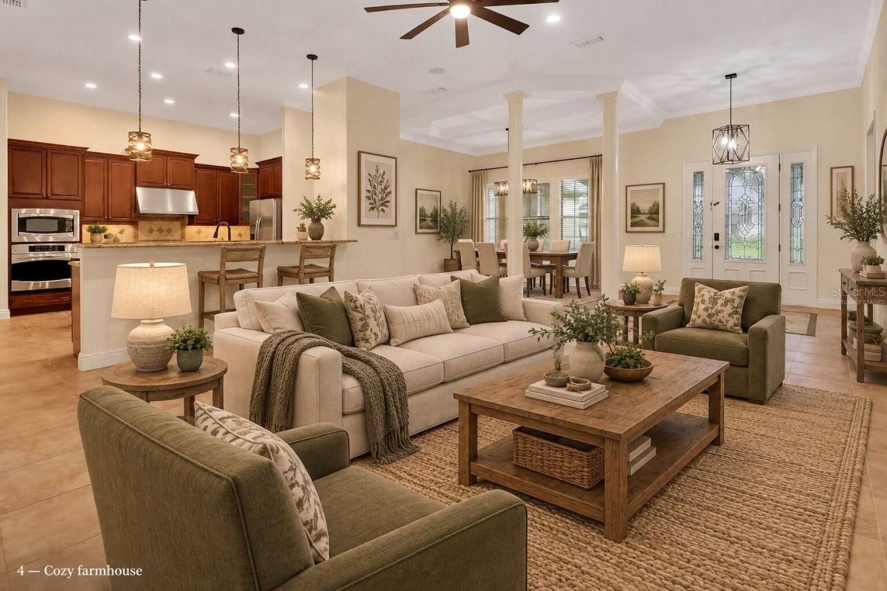 Photo 13 of 20: Virtually staged living room