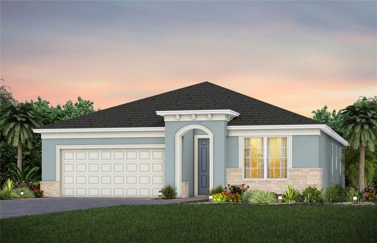 Photo 1 of 20: Exterior Design. Artistic rendering for this new construction home. Pictures are for illustrative purposes only. Elevations, colors and options may vary.