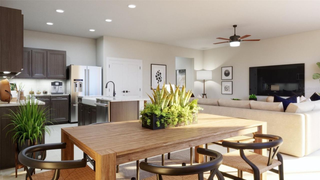 Photo 7 of 11: Dining Room Rendering (Virtually Staged)