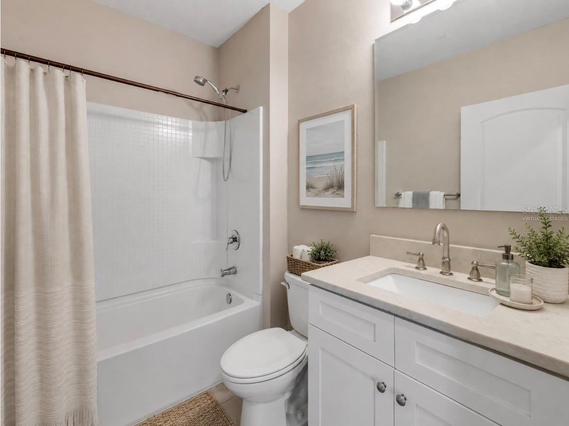 Photo 16 of 20: Virtually StagedDownstairs bathroom