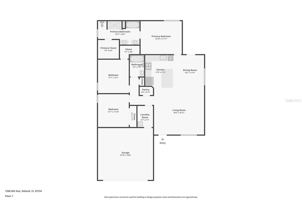 Photo 2 of 20: floor plan of garage left