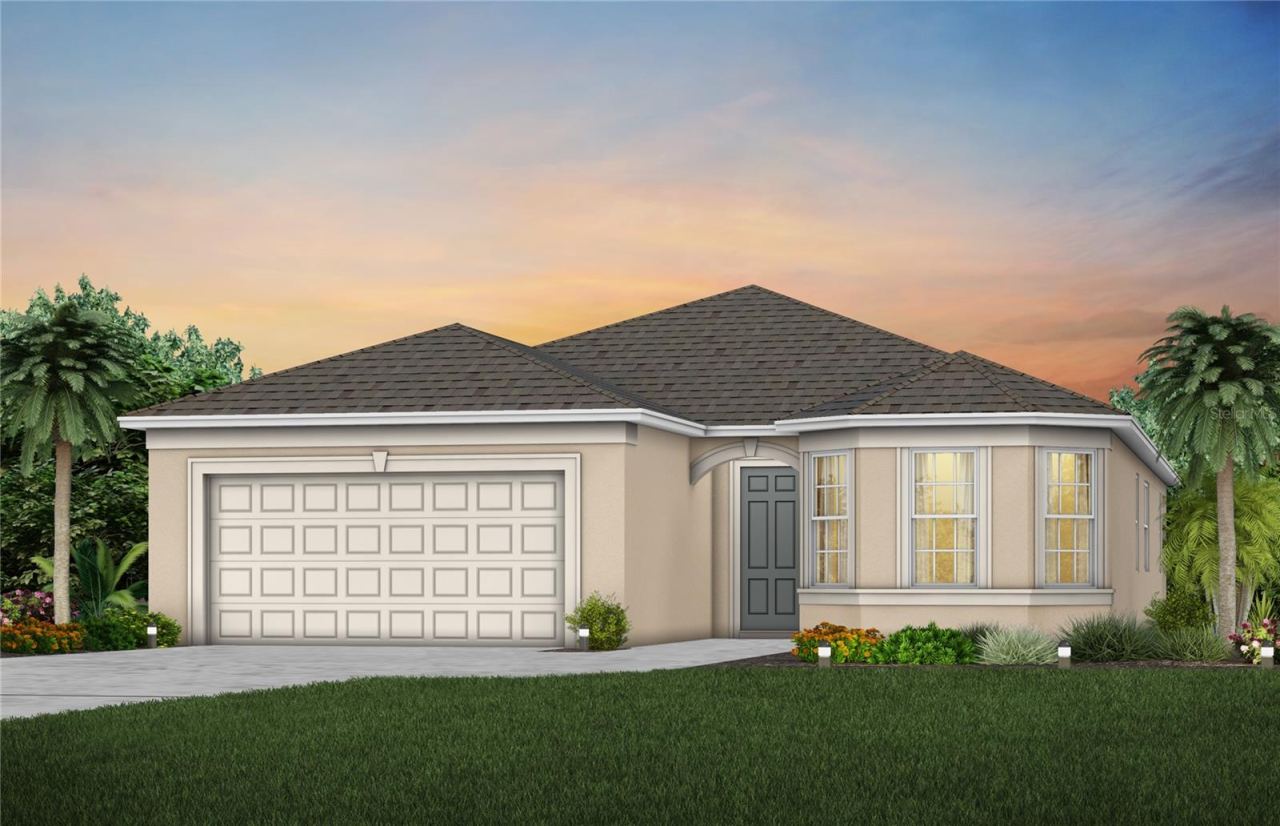 Photo 1 of 18: Exterior Design. Artistic rendering for this new construction home. Pictures are for illustrative purposes only. Elevations, colors and options may vary.