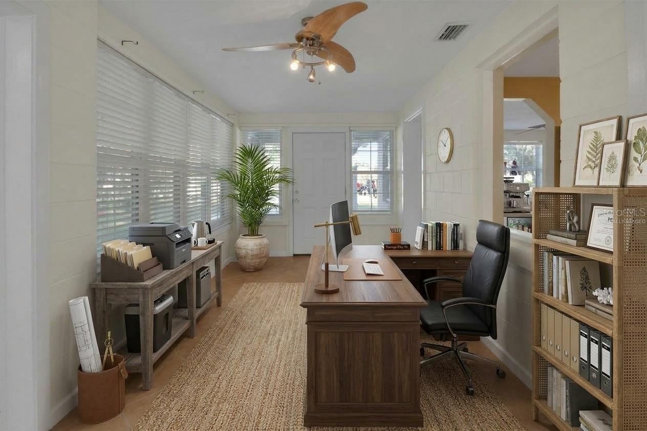 Photo 7 of 20: Virtually staged Bonus room/office