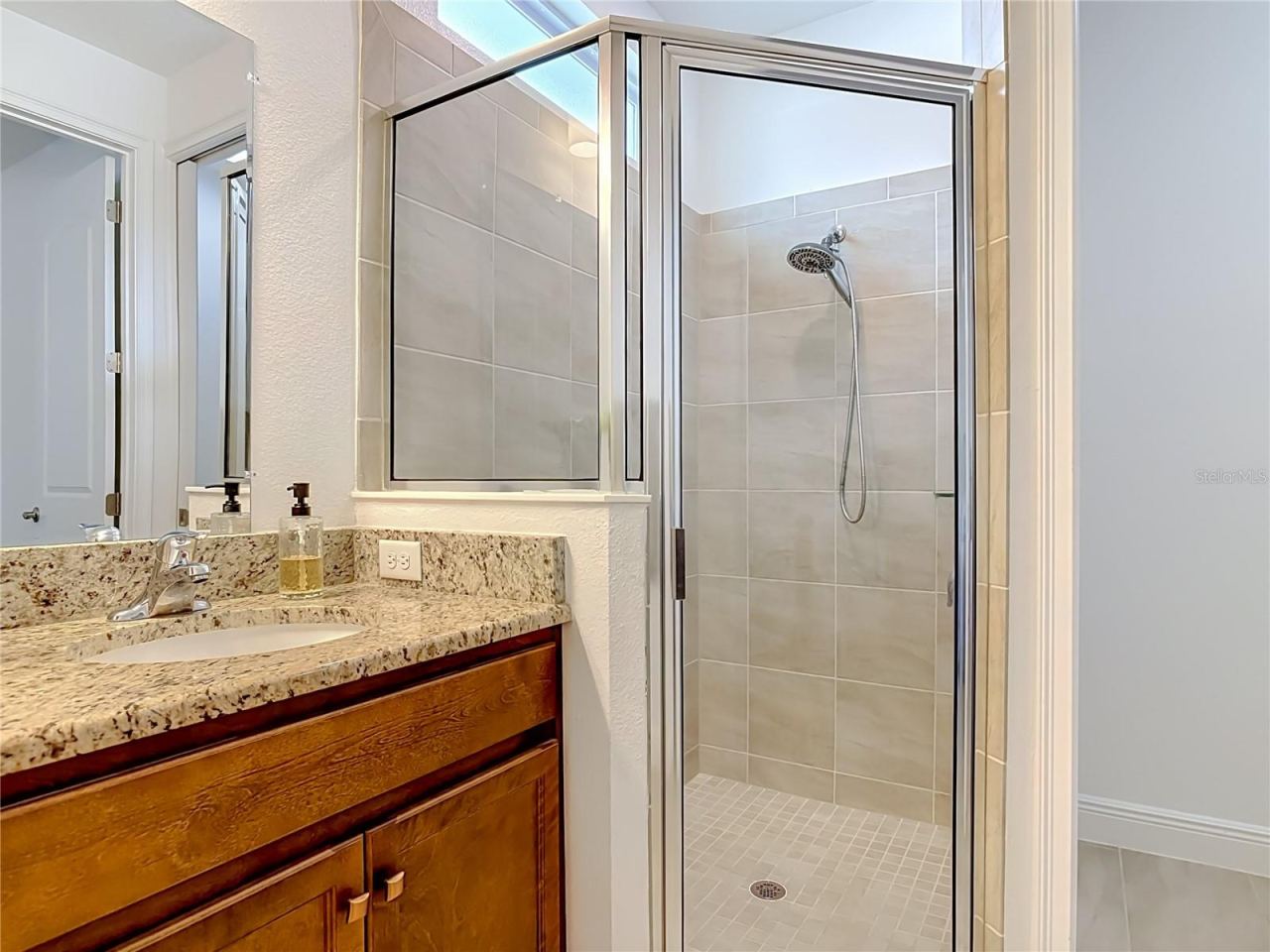 Photo 20 of 20: Walk-in shower and Separate water closet