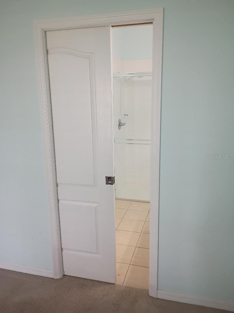 Photo 16 of 16: Owners Bathroom Pocket Door