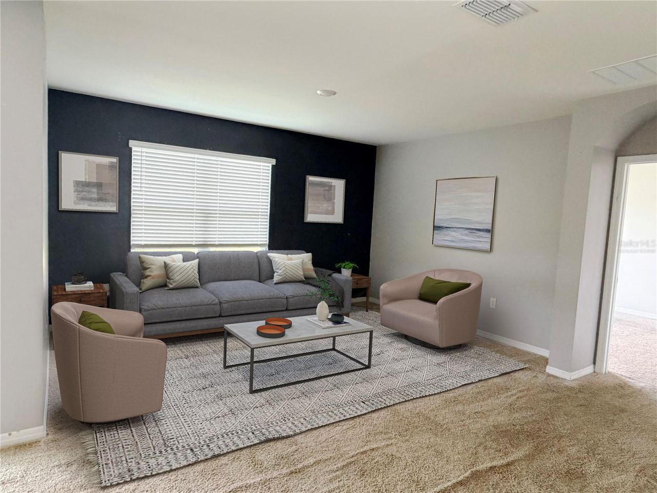Photo 17 of 20: Virtually Staged Living Room