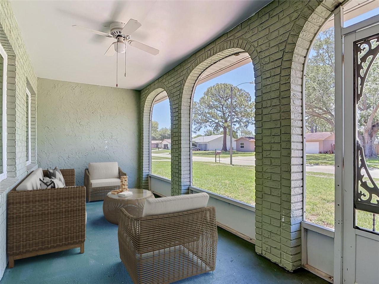 Photo 3 of 20: virtually staged front porch