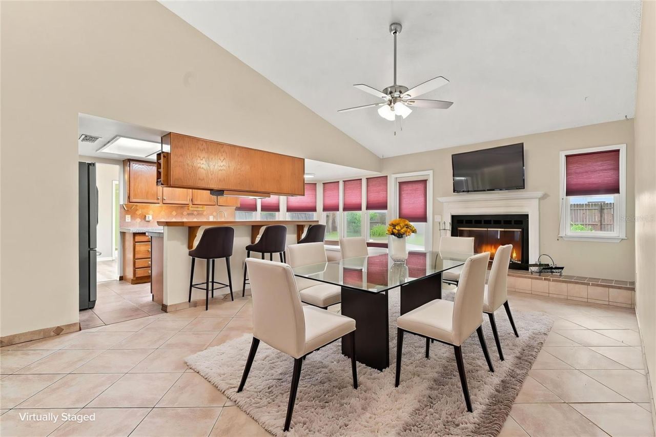 Photo 15 of 20: Dining Room or Family Room - virtual staged
