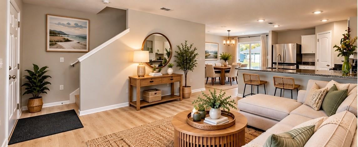 Photo 2 of 20: Virtually staged.The Art of Living WellAn inviting living space designed for everyday comfort.