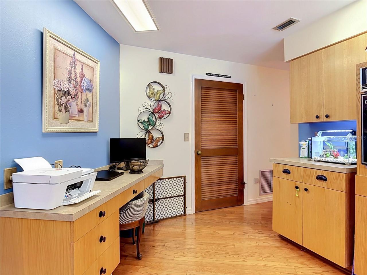 Photo 19 of 20: built in desk area off the kitchen, perfect for recipes and homework