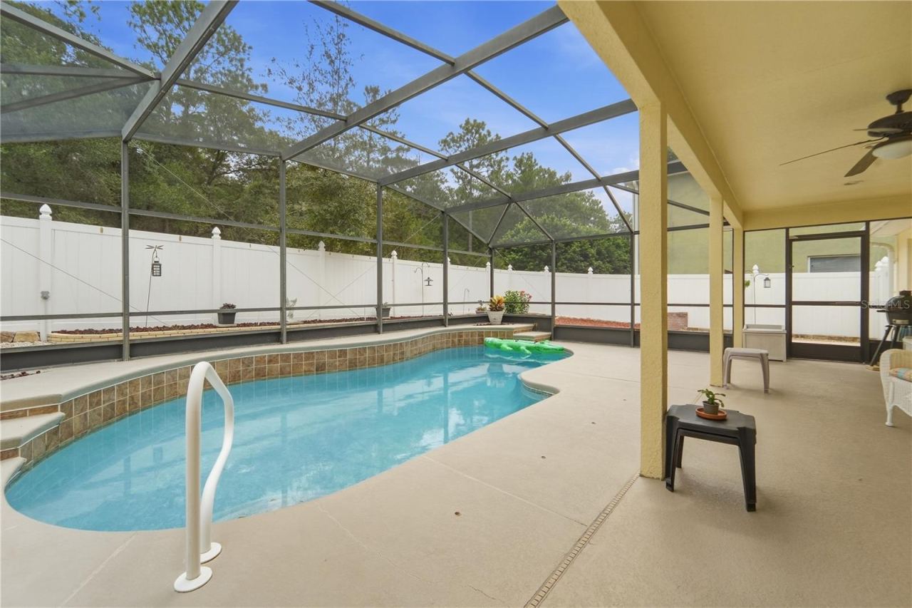 Photo 3 of 20: Perfect size pool for enjoying a swim and entertaining. Resurfaced in 2018.