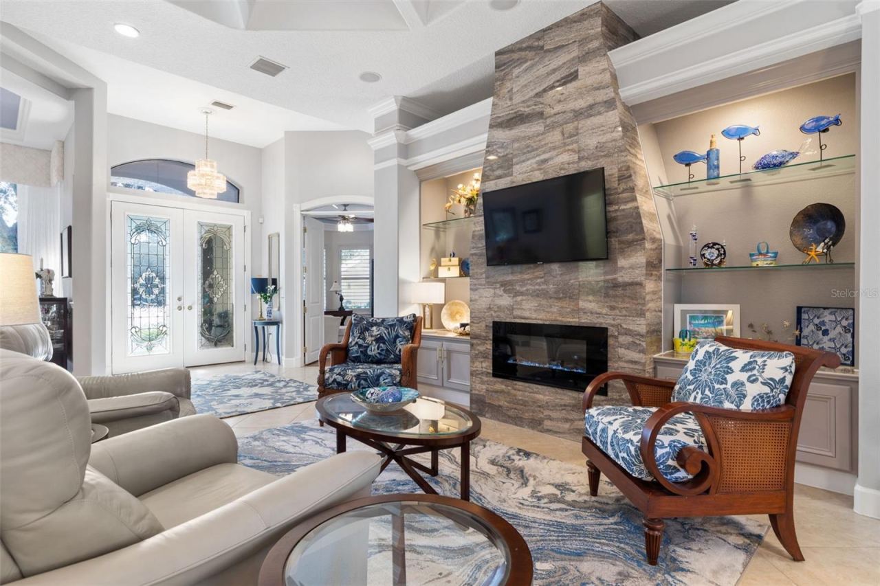 Photo 3 of 20: Great Room w/ Electric Fire Place