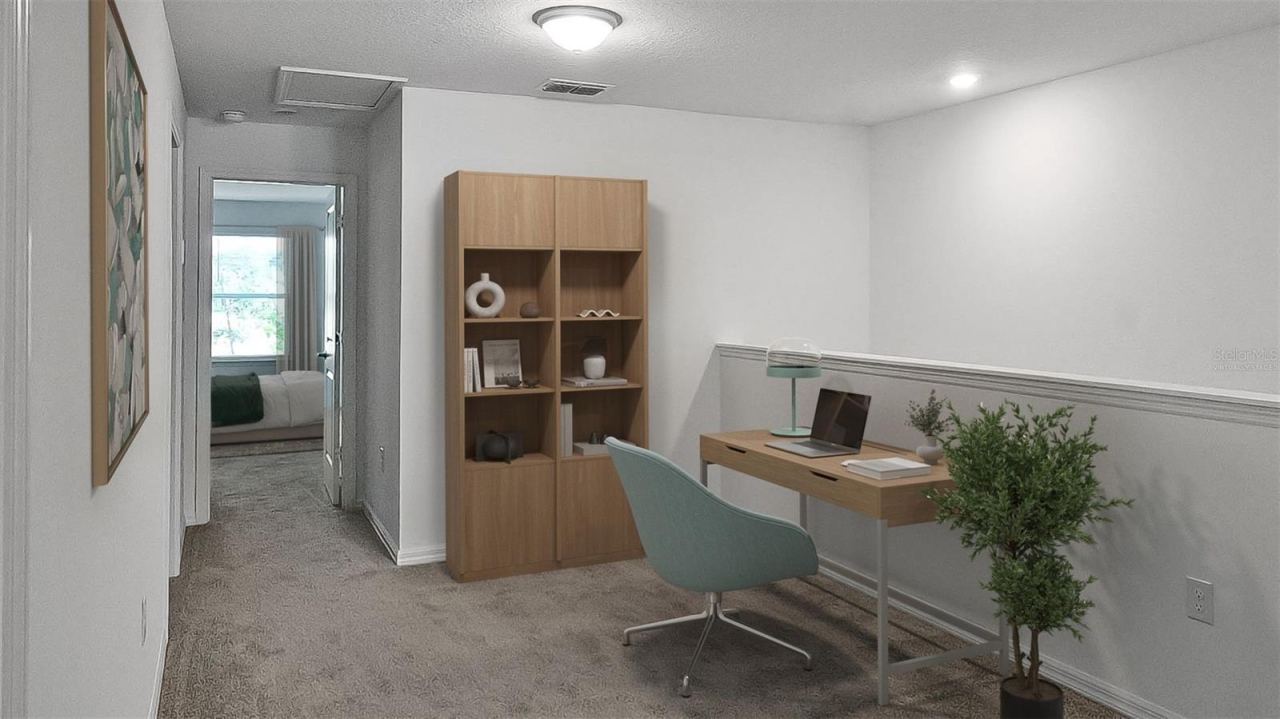 Photo 5 of 8: Virtually Staged. Model Home Design Only. Pictures and furnishings are for illustrative purposes only. Elevations, colors and options may vary. Furniture is for model home staging only.