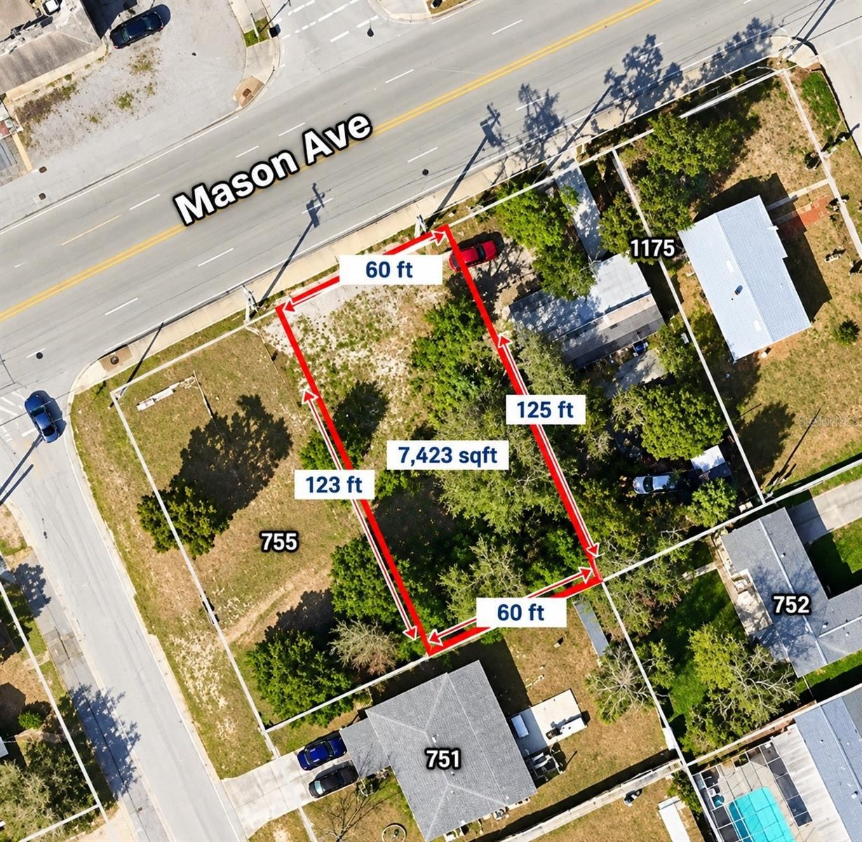Photo 3 of 3: illustrative property boundary image
