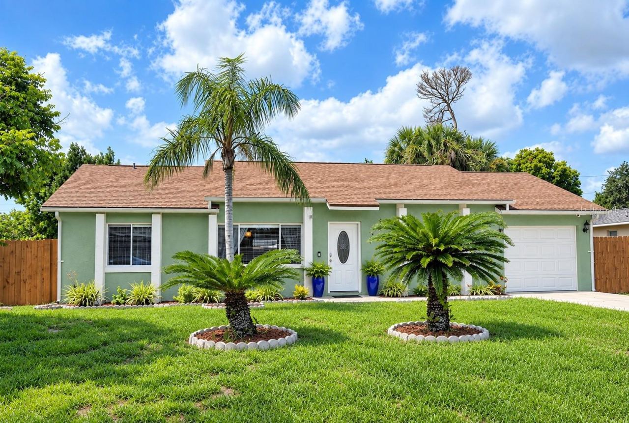 Photo 2 of 20: Grass & Palm trees were touched up AI