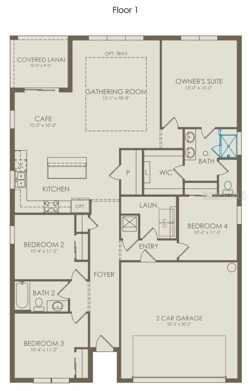 Photo 2 of 20: Floor Plan - Floor One