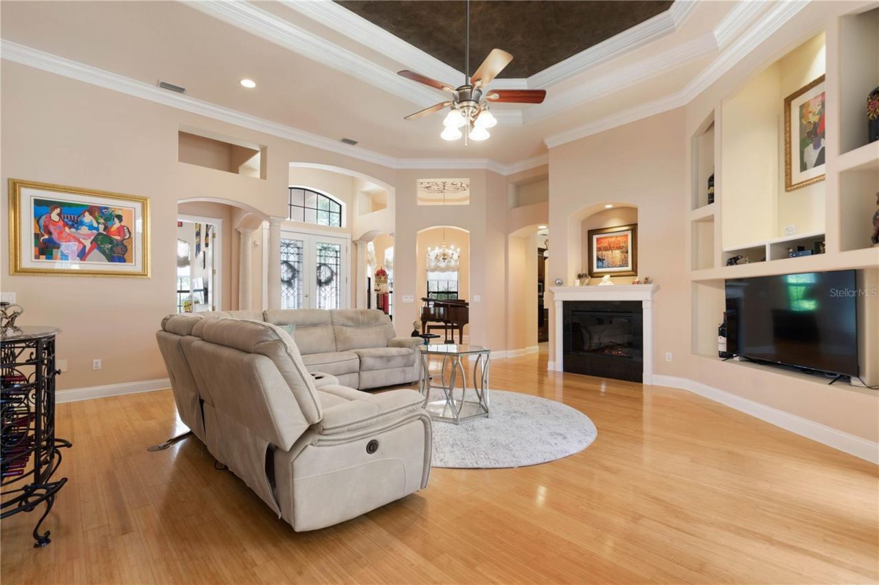 Photo 5 of 20: Living Room with Fireplace