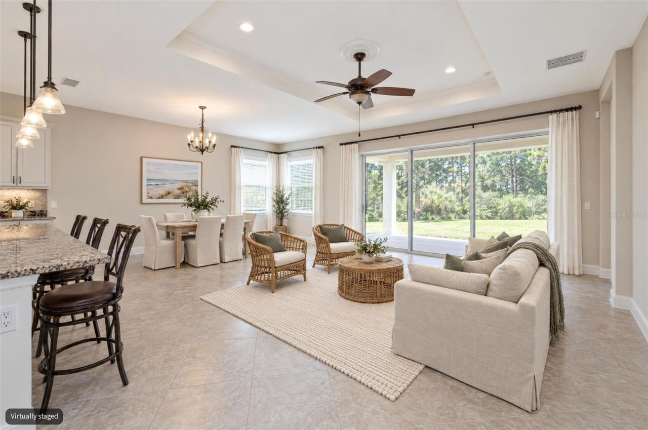 Photo 11 of 20: Great room / Dining Combo Virtual Staged